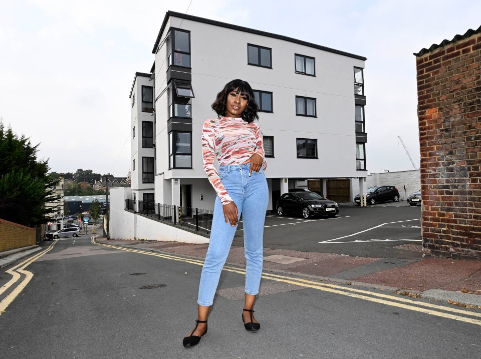 Simi turned her finances around to bag her flash two-bed flat in Kent