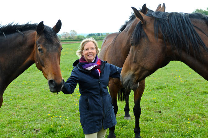 Deborah Meaden says she spends 'many thousands' on her horses every year