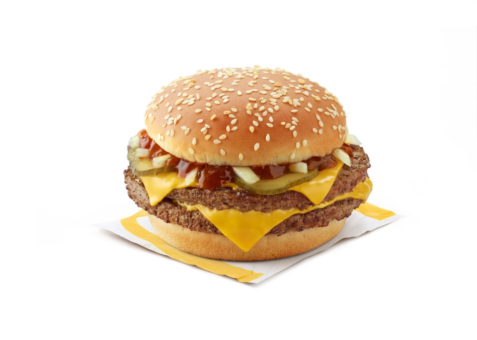 New items will be on the Maccies menu like the BBQ Quarter Pounder