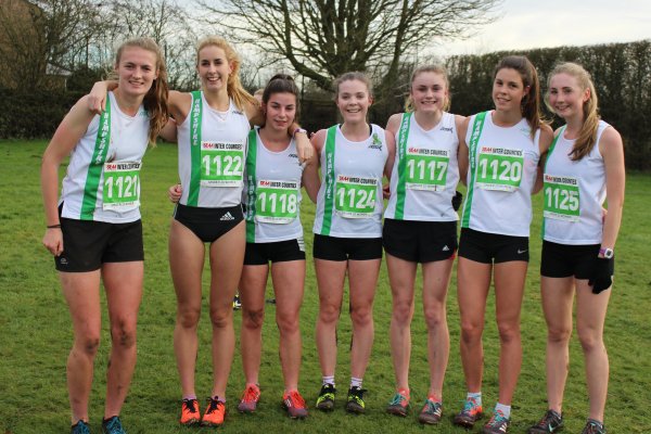 Hannah, far left, is a talented athlete who has played for England in football