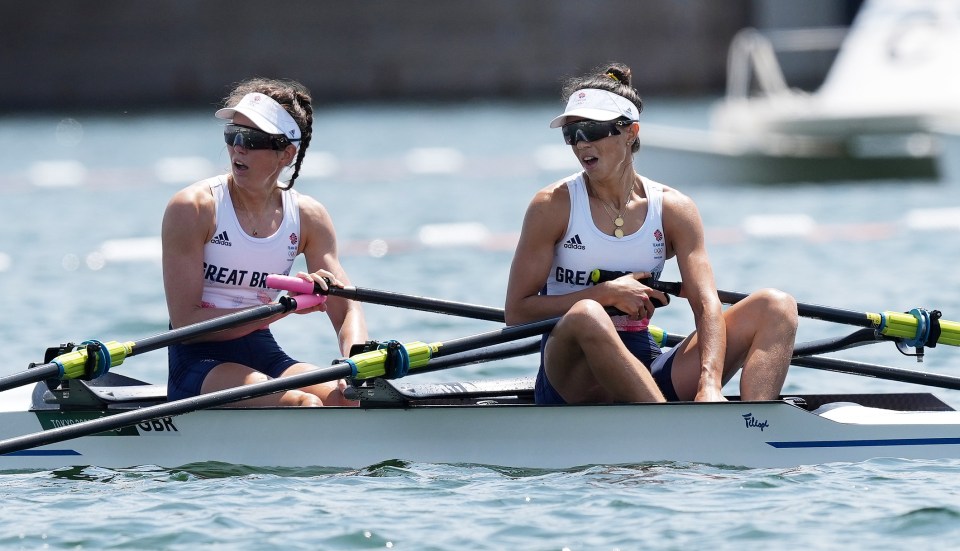 Emily Craig and Imogen Grant came agonisingly close to winning a medal