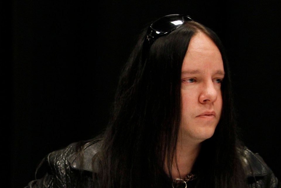 Joey Jordison's family say he died peacefully in his sleep aged 46