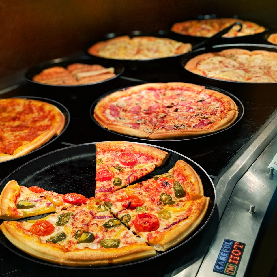 Pizza Hut relaunched the buffet in England on Monday