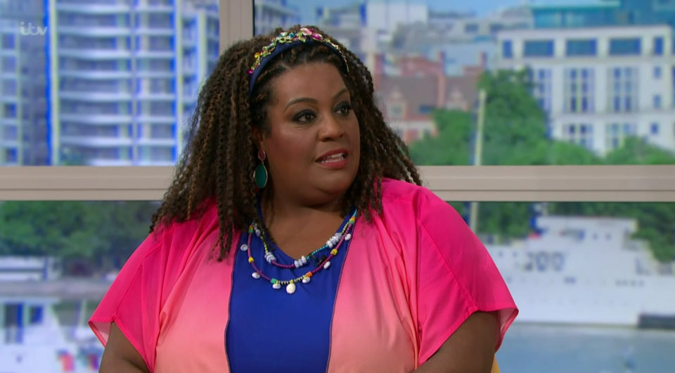 Alison Hammond revealed she rushed to hospital this week with a suspected blood clot in her leg