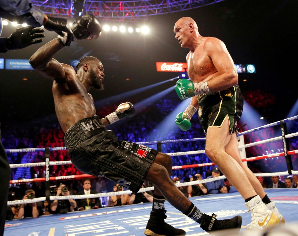 Tyson Fury beat Deontay Wilder in their second bout in February 2020