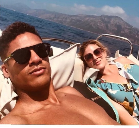 It's a yacht life for Varane and Camille