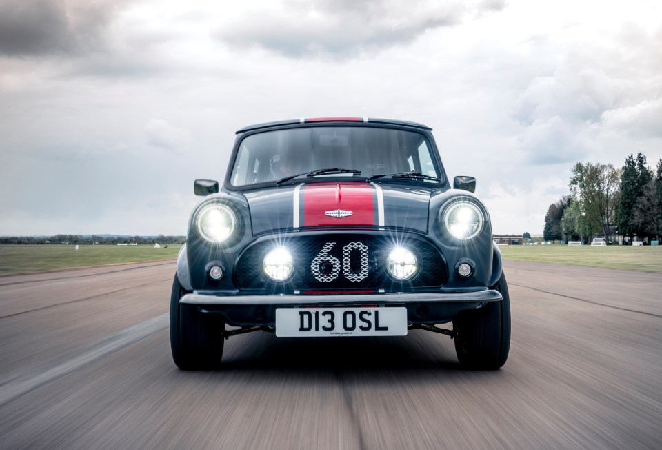 The restored cars get a whole new body shell, but new shells are still made to Sixties standards with ugly joints and wonky gaps