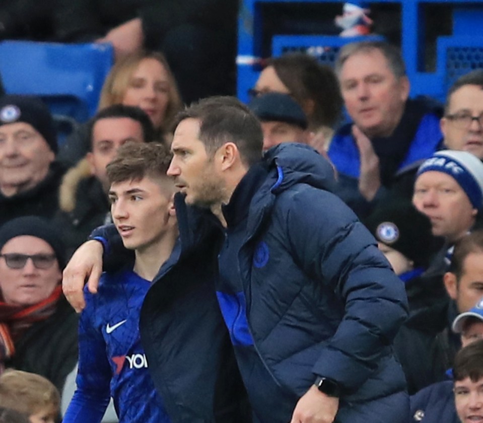 Gilmour earned his Chelsea debut under Frank Lampard in 2018