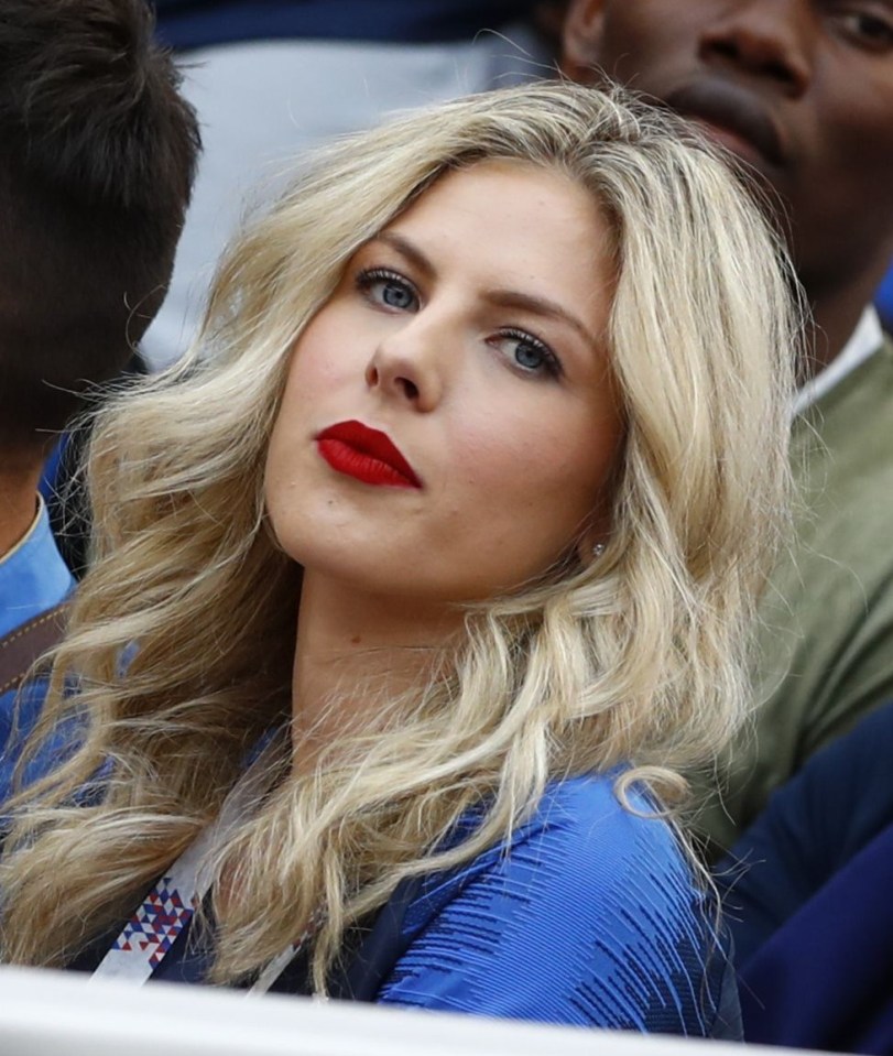 Blonde beauty Camille grew up in Lille with Varane