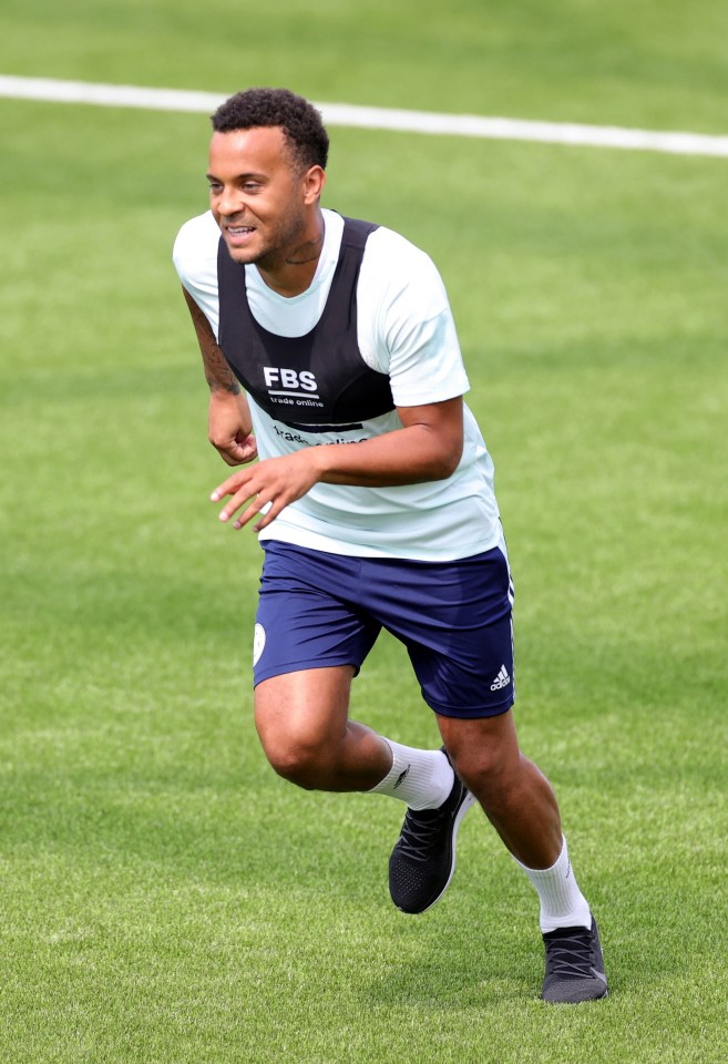 Ryan Bertrand was unveiled by the Foxes on Thursday