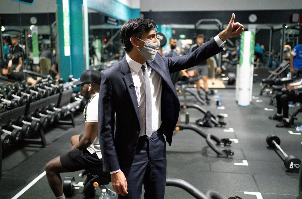 During his visit he attended a PureGym branch in Wolverhampton