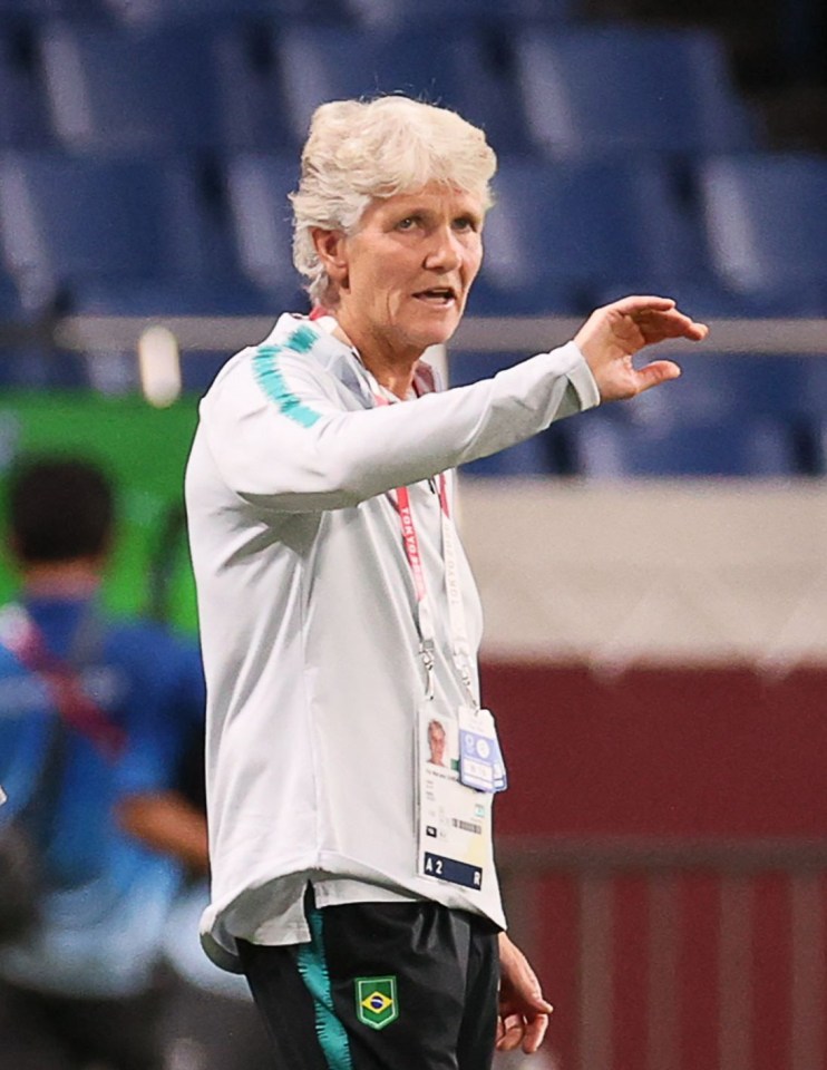 Swedish coach Pia Sundhage is leading the Brazilian charge