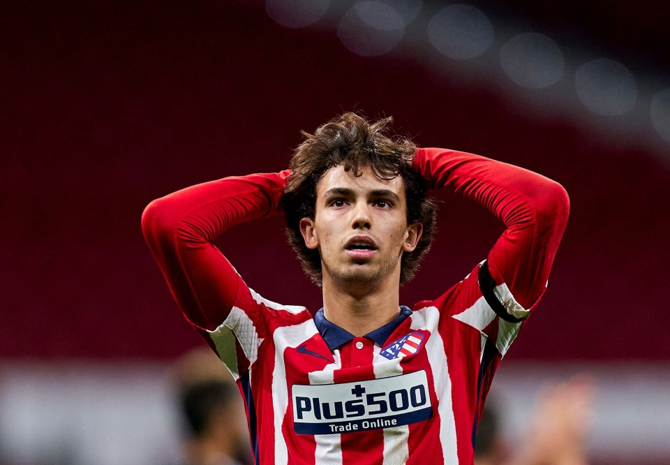 Atletico refused to include Joao Felix in a deal