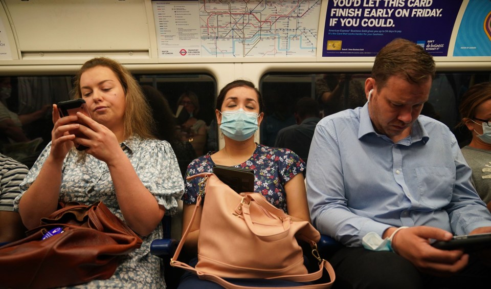 TfL said that passengers must continue to wear masks on transport unless they are exempt