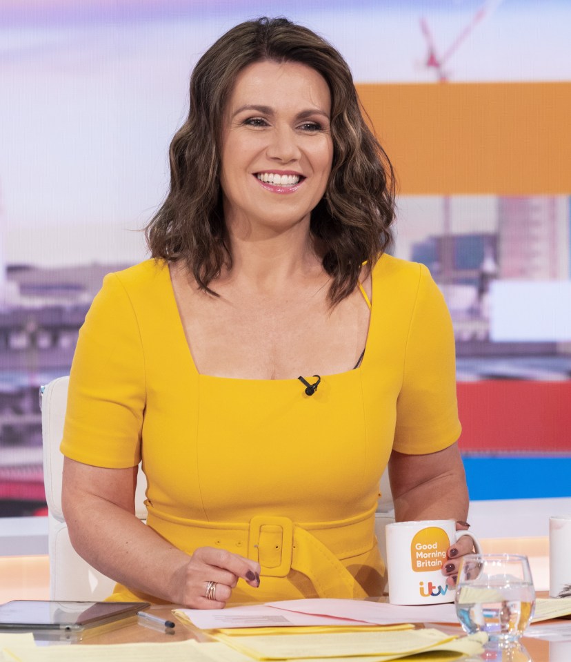 Susanna Reid scooped an award at the National Reality TV Awards