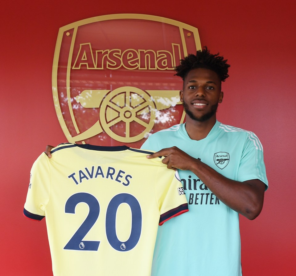 Arsenal new boy Nuno Tavares is likely to get a run out in a friendly against Hibernian