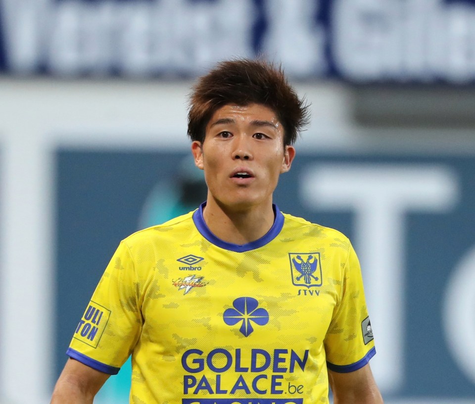 Tomiyasu began his career in Europe with Sint-Truiden