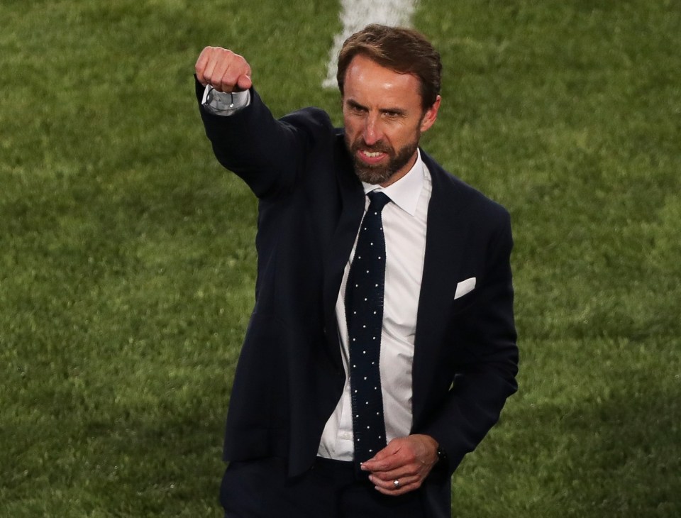 Gareth Southgate paid tribute to the England fans after the game