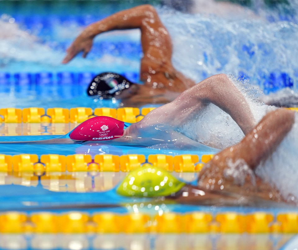 Britain were in a class of their own in the freestyle relay