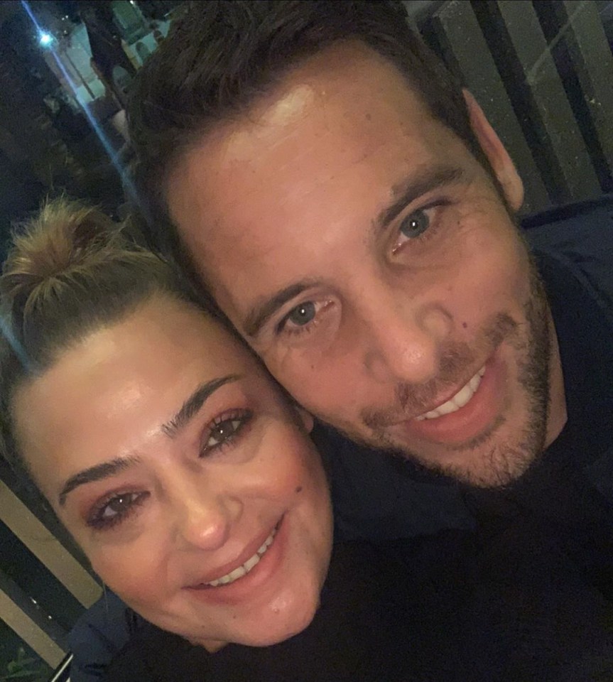 Lisa Armstrong posed for a selfie with new love electrician James Green