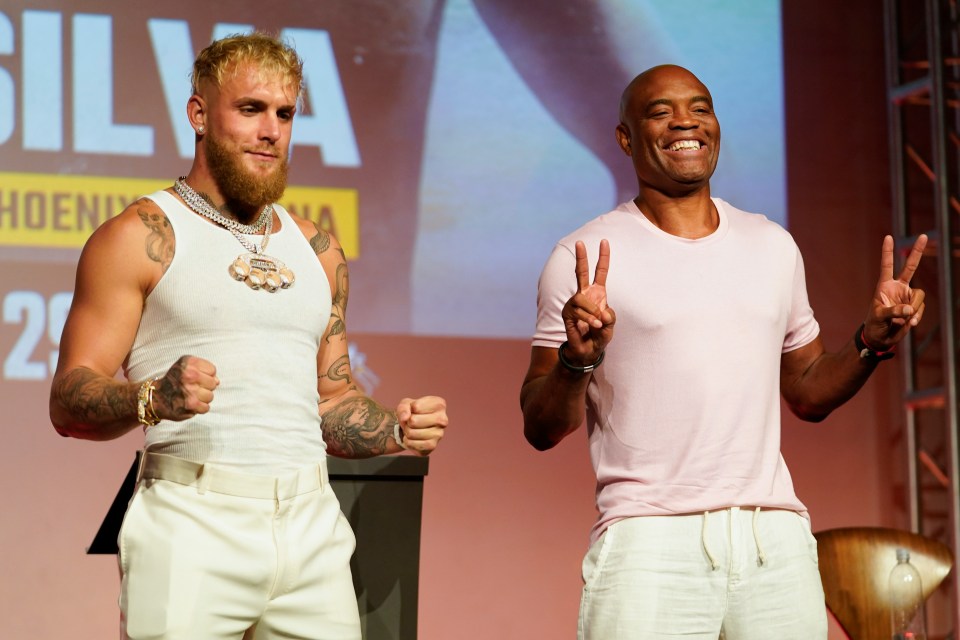 Anderson Silva will face Jake Paul at the Gila River Arena in Arizona