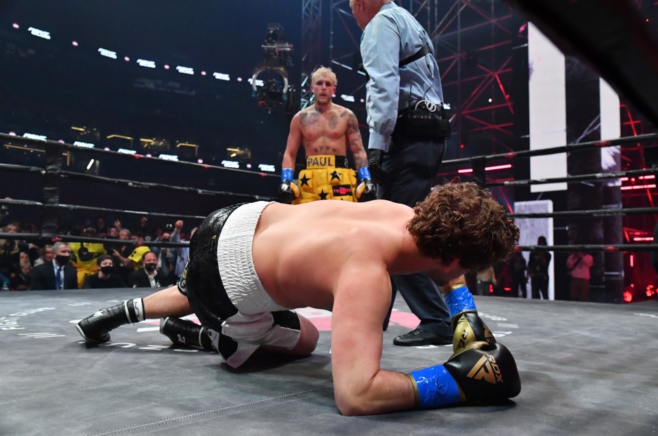 Jake Paul knocked out retired UFC welterweight Ben Askren