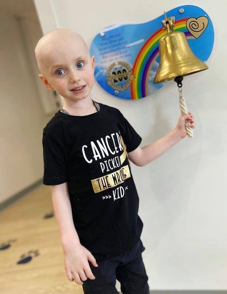 His parents hoped he would be in remission but tragically the cancer spread