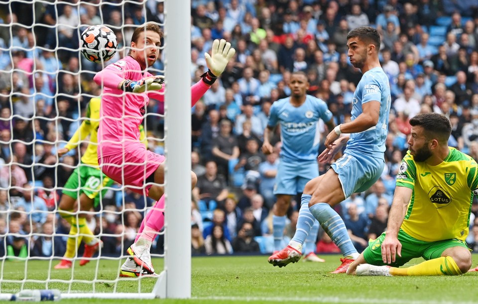 Tim Krul put City ahead with an early own goal