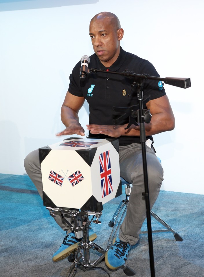 Dion Dublin invented The Dube, a musical instrument used by artists including Stevie Wonder