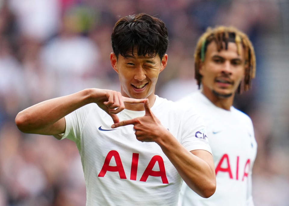 Son Heung-min inspired Spurs to victory over Man City on Sunday