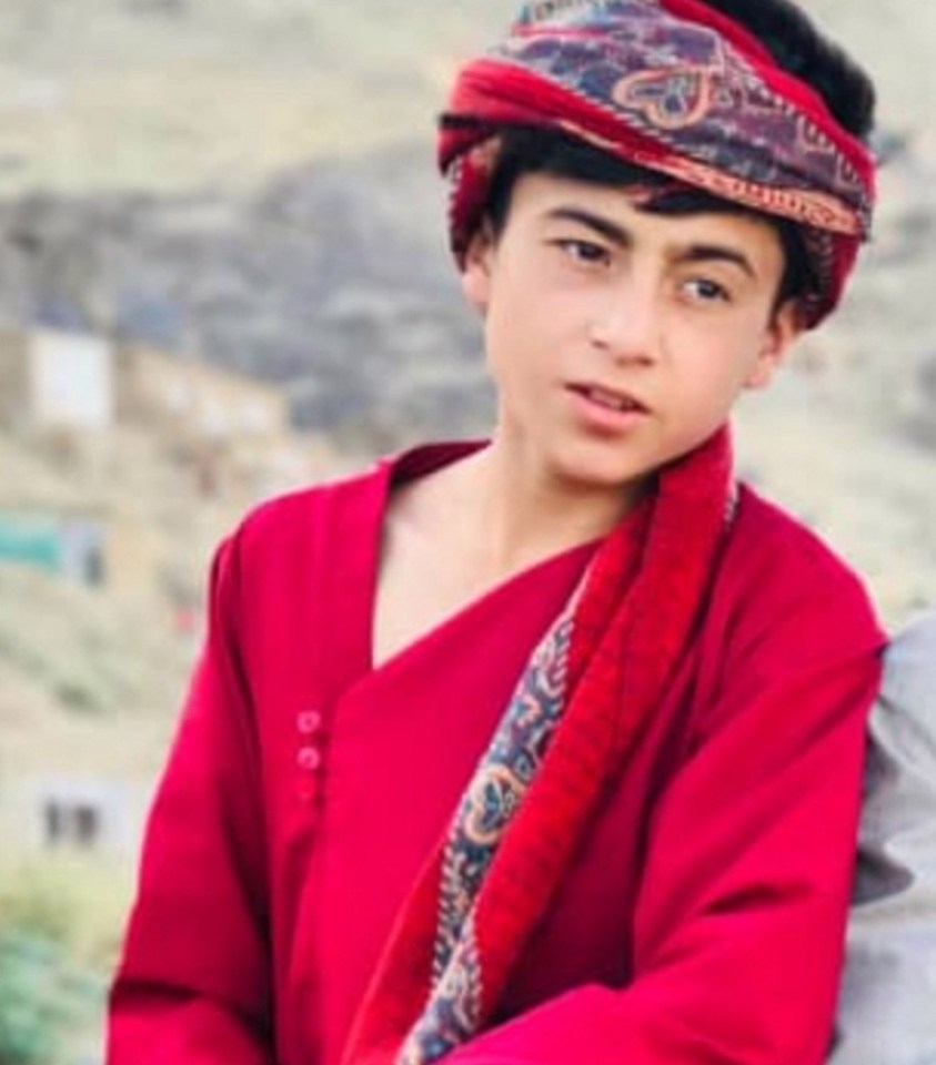 Faisal Ahmadi, pictured, is believed to be one of 10 members of the same family, including six children, who were killed in a US drone strike targeting a suicide bomber