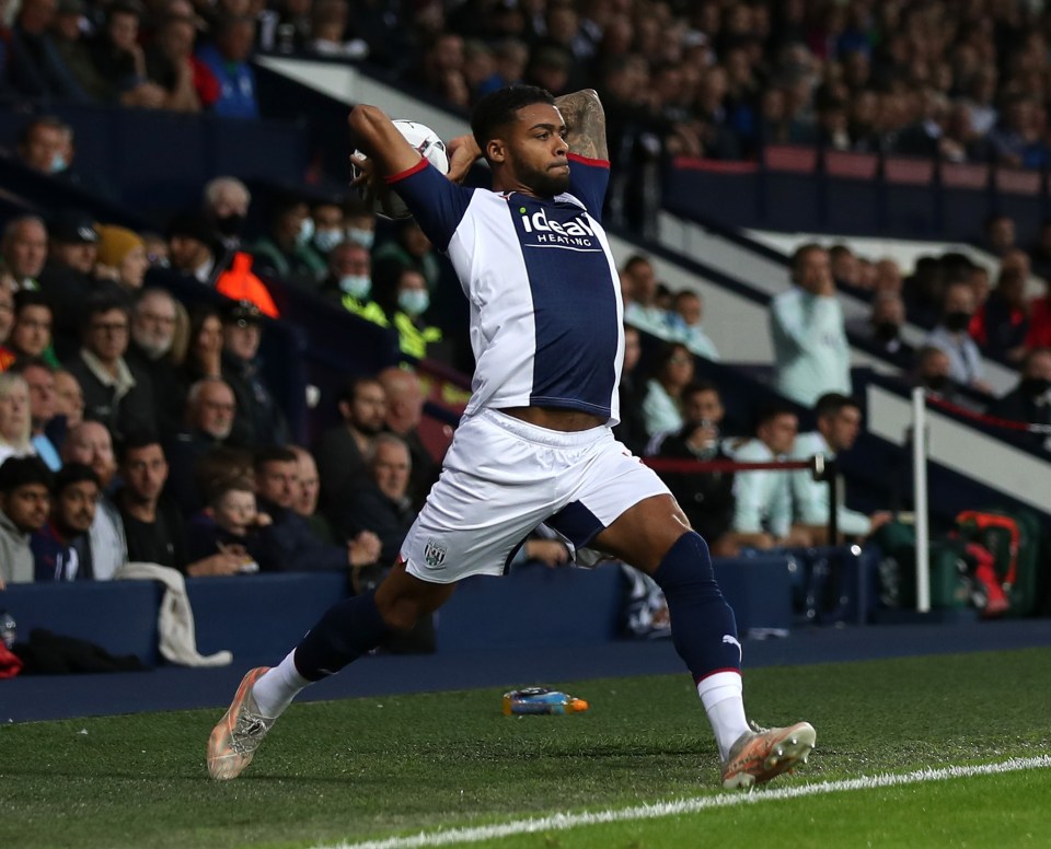 Darnell Furlong’s long throws have been a potent weapon for the Baggies this term