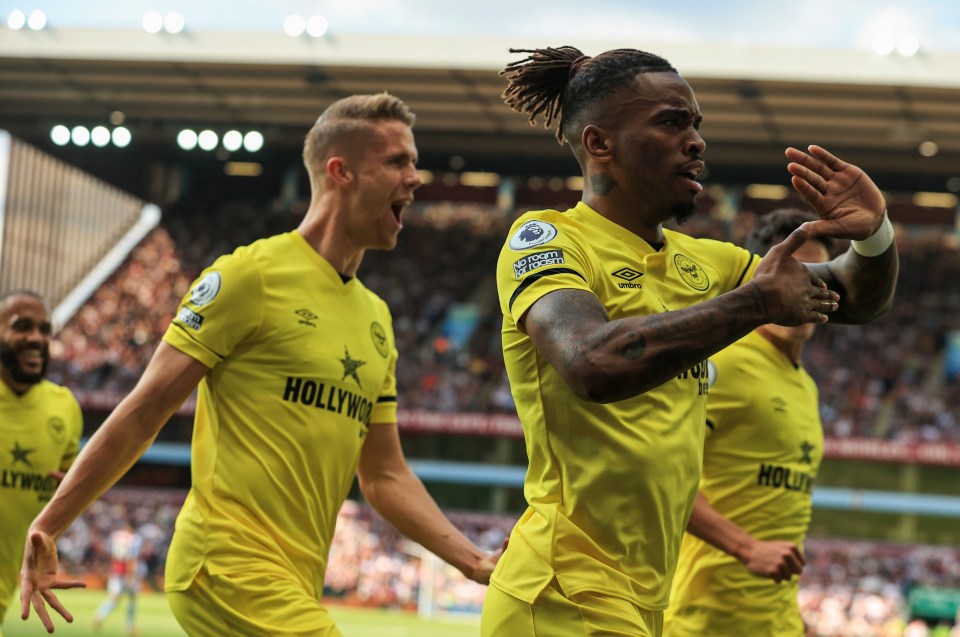 Ivan Toney fires Brentford into the lead