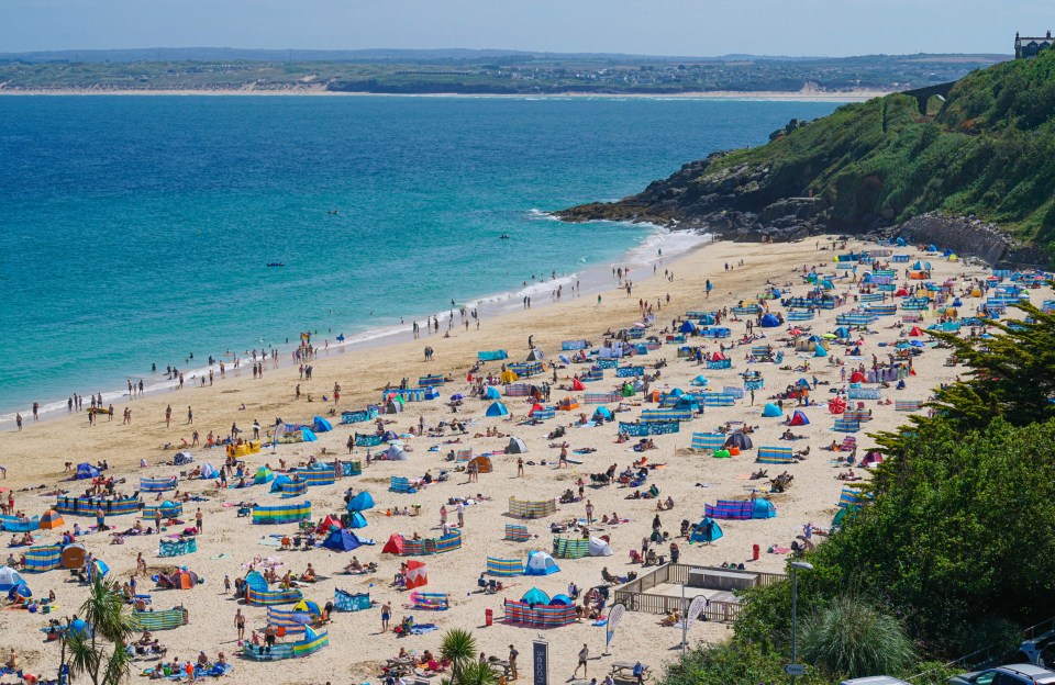 Sell-out spot Cornwall was once the most sought-after staycation region, but has now been criticised by tourists for being too busy