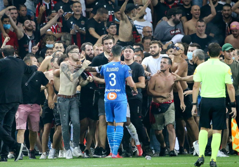 Nice and Marseille are awaiting the confirmation of their punishment following Sunday's mass brawl