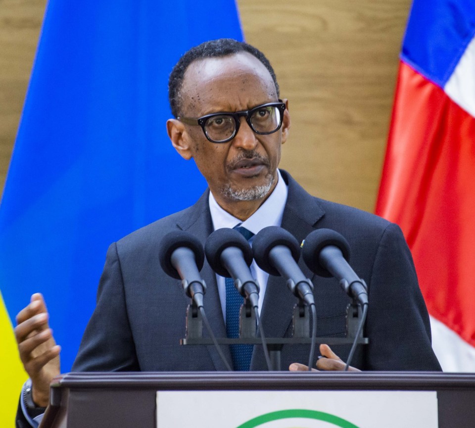 Kagame took to Twitter for the extraordinary rant