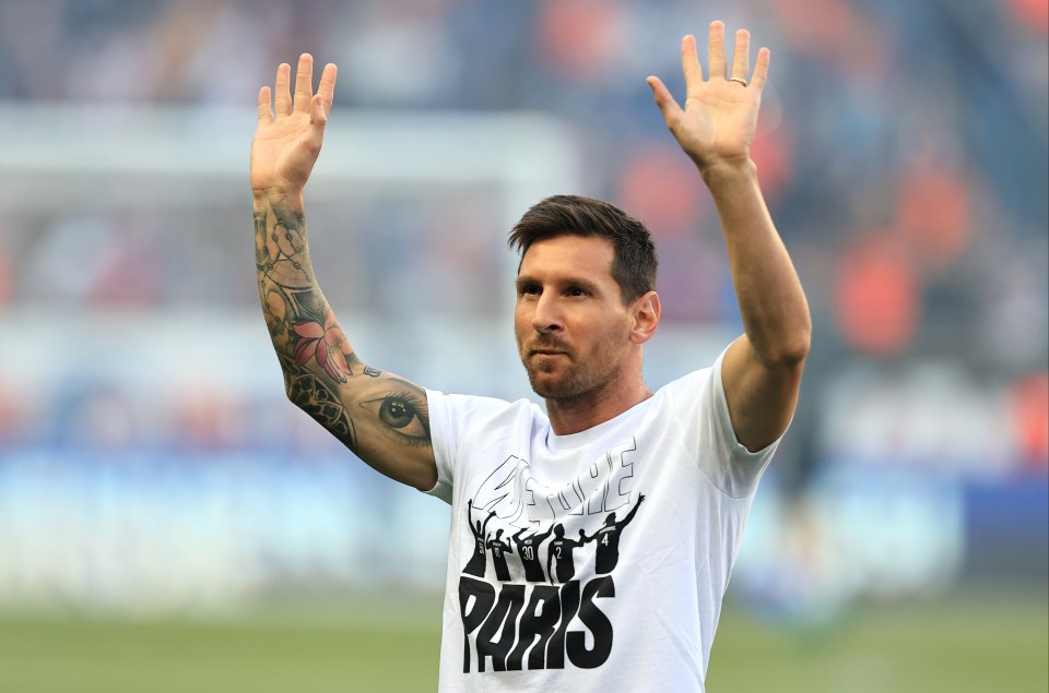 Lionel Messi could make his Paris Saint-Germain debut tonight