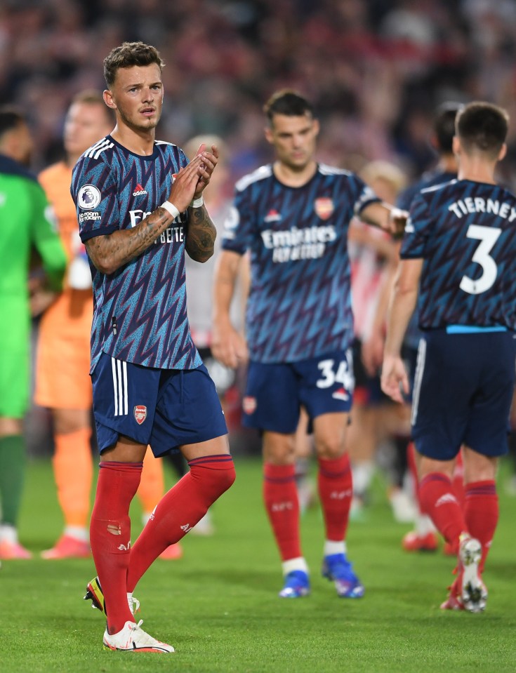 Arsenal suffered defeat on the opening day of the season away at Brentford