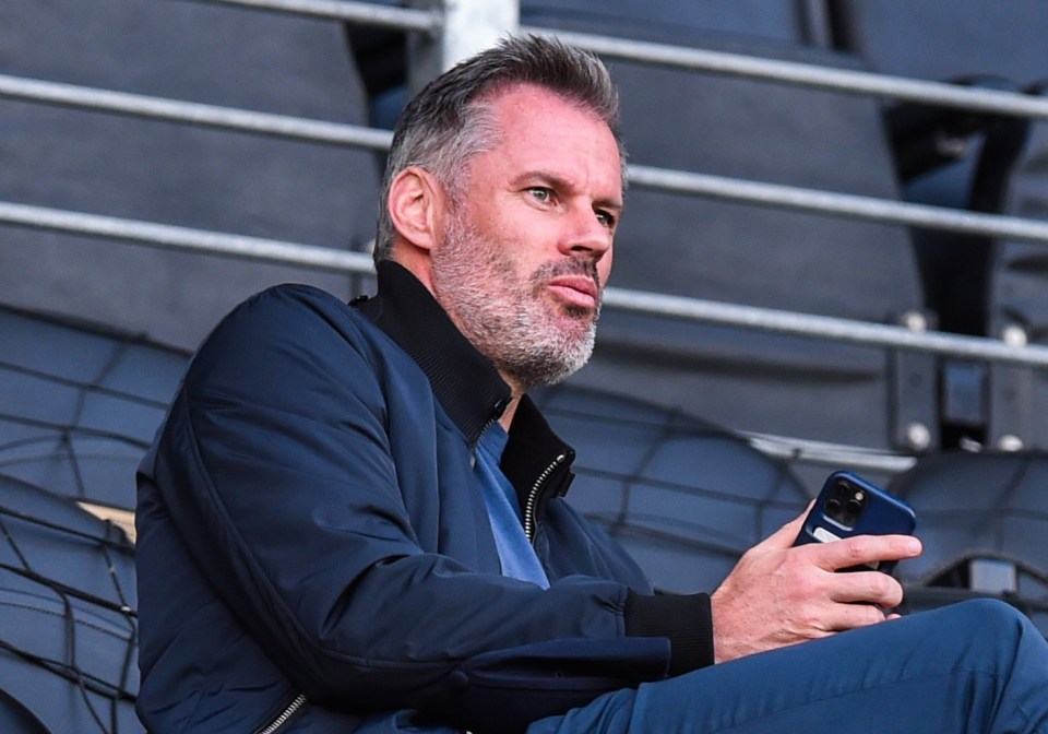 Jamie Carragher was not impressed with Arsenal's defending