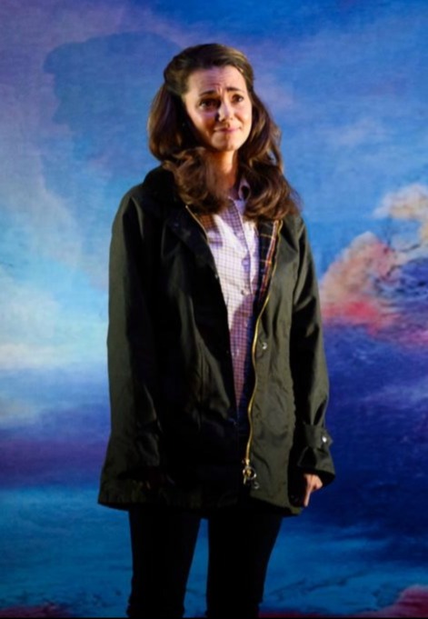 Kara Tointon as Kate Middleton in the new Windsors stage play