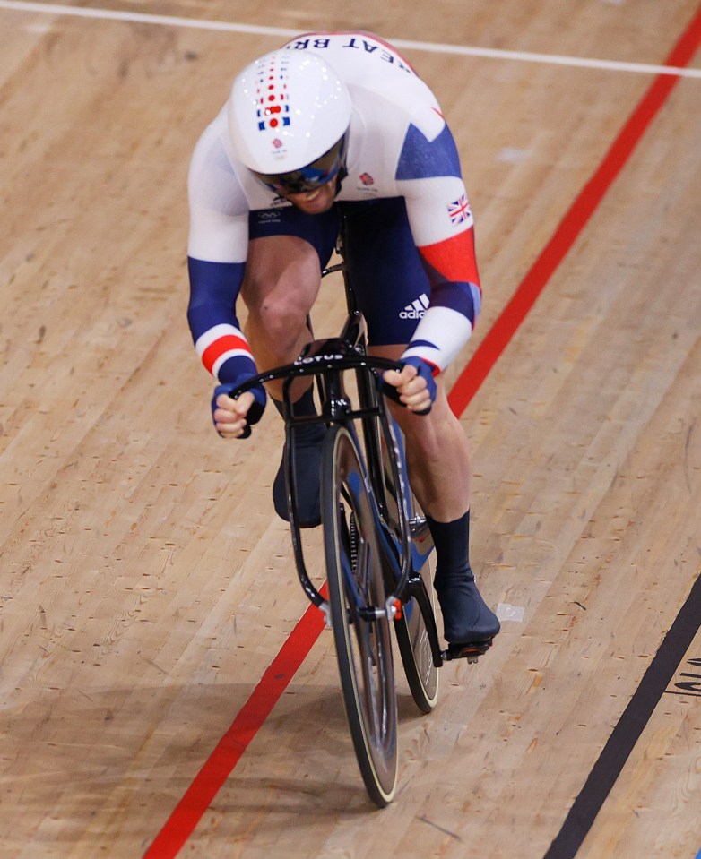 Jason Kenny stormed away from the rest of the field and couldn't be caught