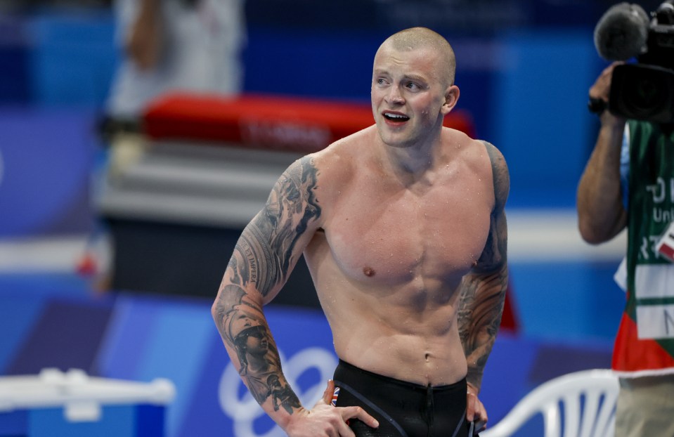 Earlier this month, Adam said he would be taking a break from swimming before turning his attention towards the World Championships next year