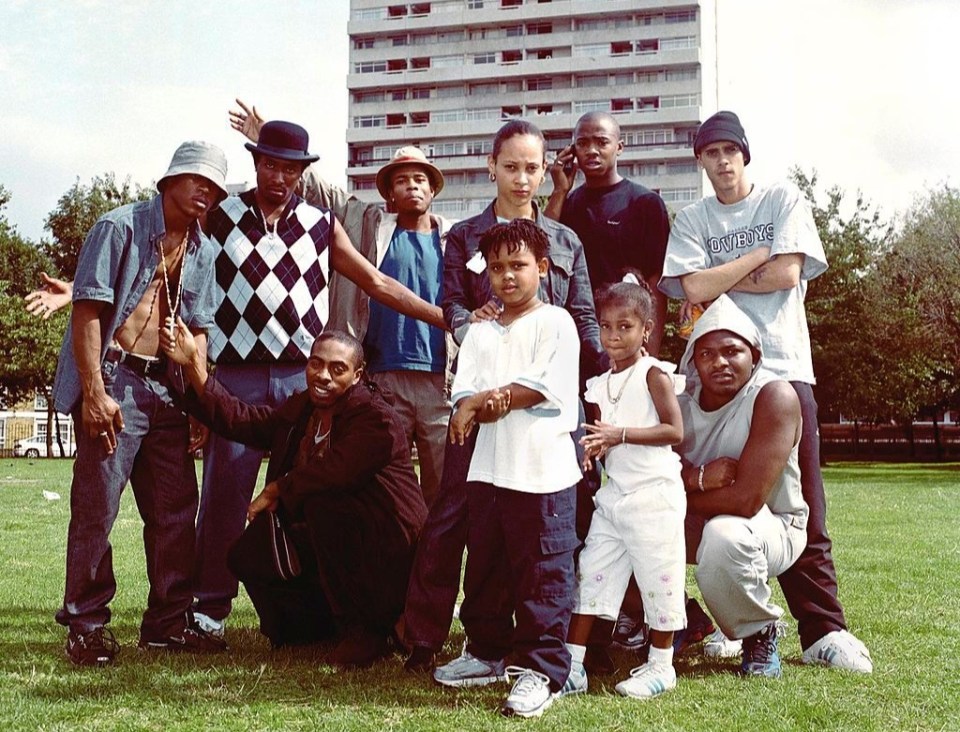 Members of So Solid Crew in 2001, the year 21 Seconds became a number one single