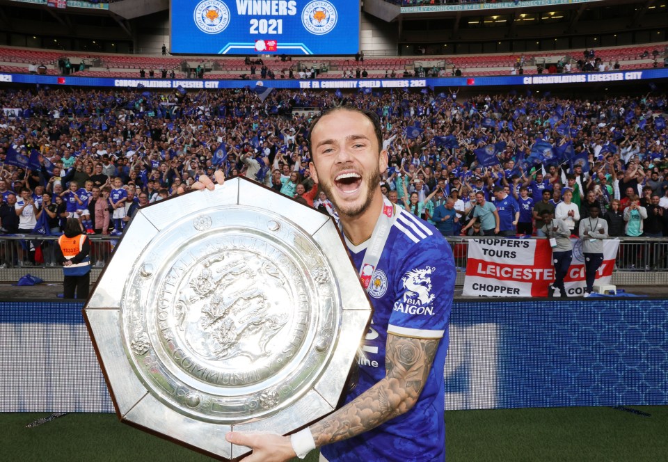 James Maddison won the Community Shield at the weekend