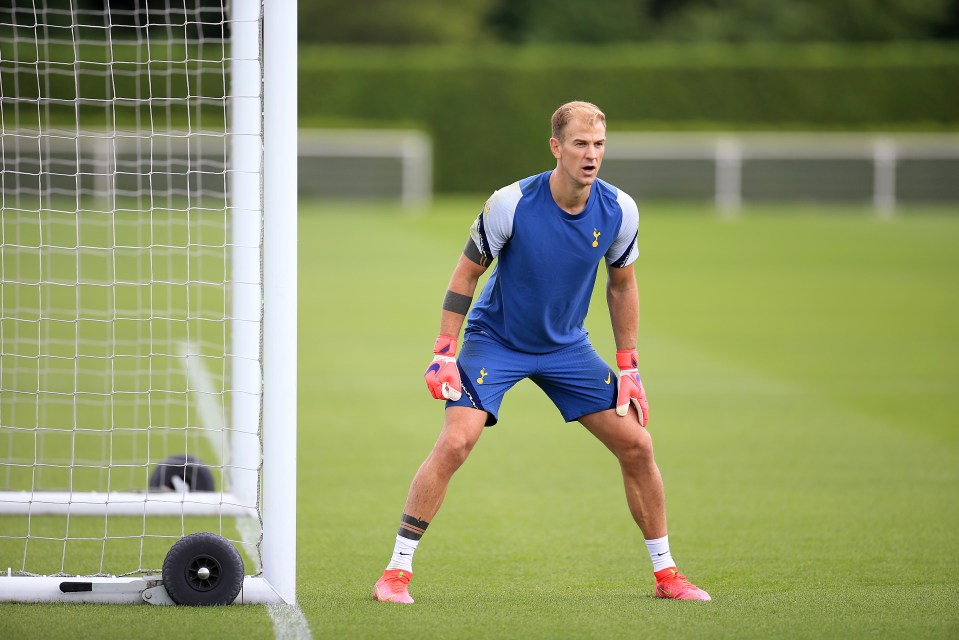 Hart spent most of his time playing backup to Hugo Lloris