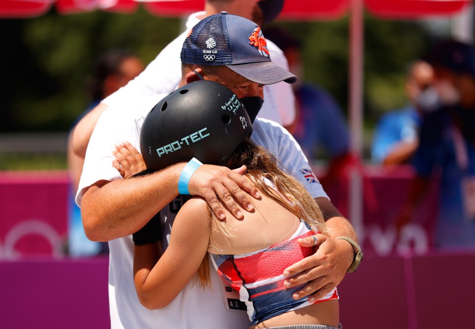 Sky Brown won bronze in Tokyo for Great Britain