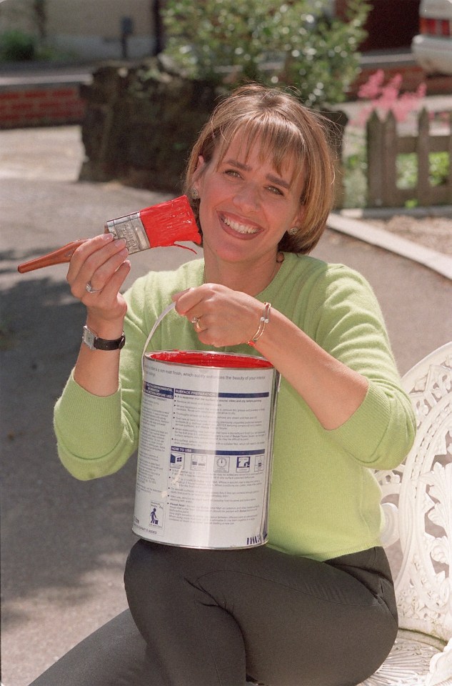 She hosted the BBC DIY show for seven years until 2003