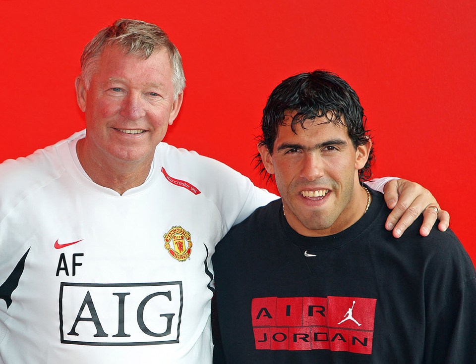 Sir Alex Ferguson was livid after Tevez left United for City