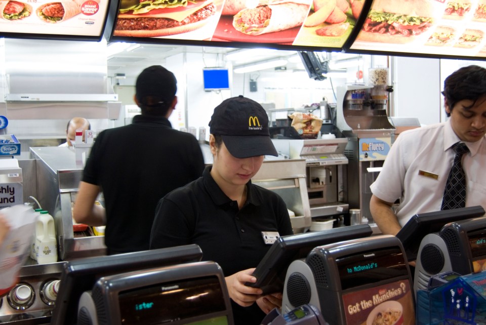 McDonald’s are one of the biggest employers in the UK