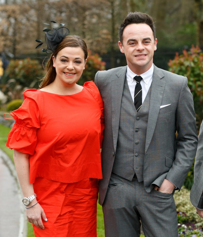 Lisa with ex Ant McPartlin